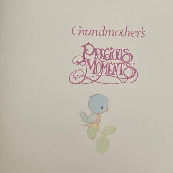 Grandmothers Precious Moments Special Memories My Grandchild Book NEW w/ box VTG - Picture 14 of 14